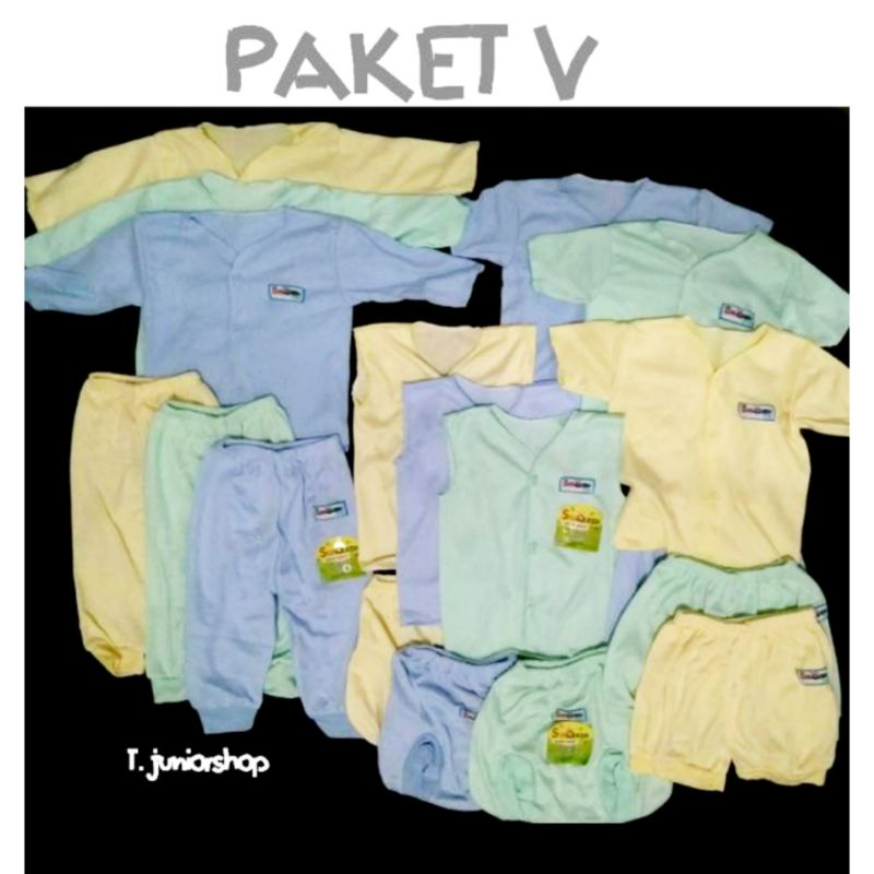 Perlengkapan baju bayi lahir SNI paket kado hadiah  bayi hemat