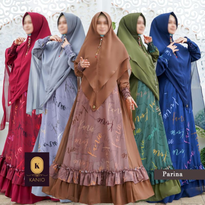 GAMIS SYAR'I KANIO SERIES PARINA/PARINA KANIO