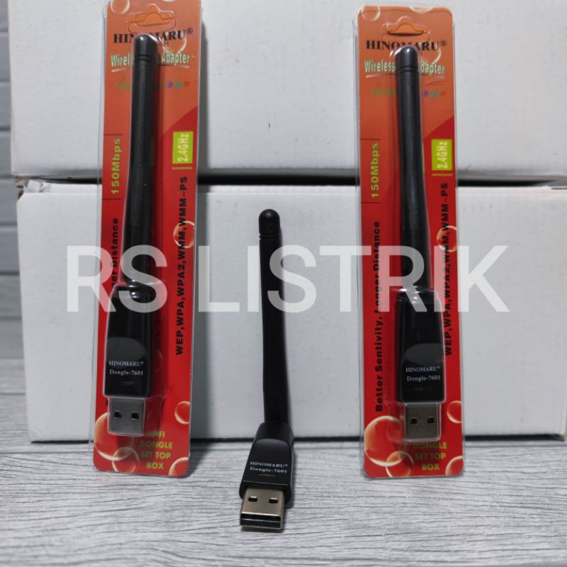 WIFI DONGLE USB HINOMARU 7601 set top box / PC / LAPTOP