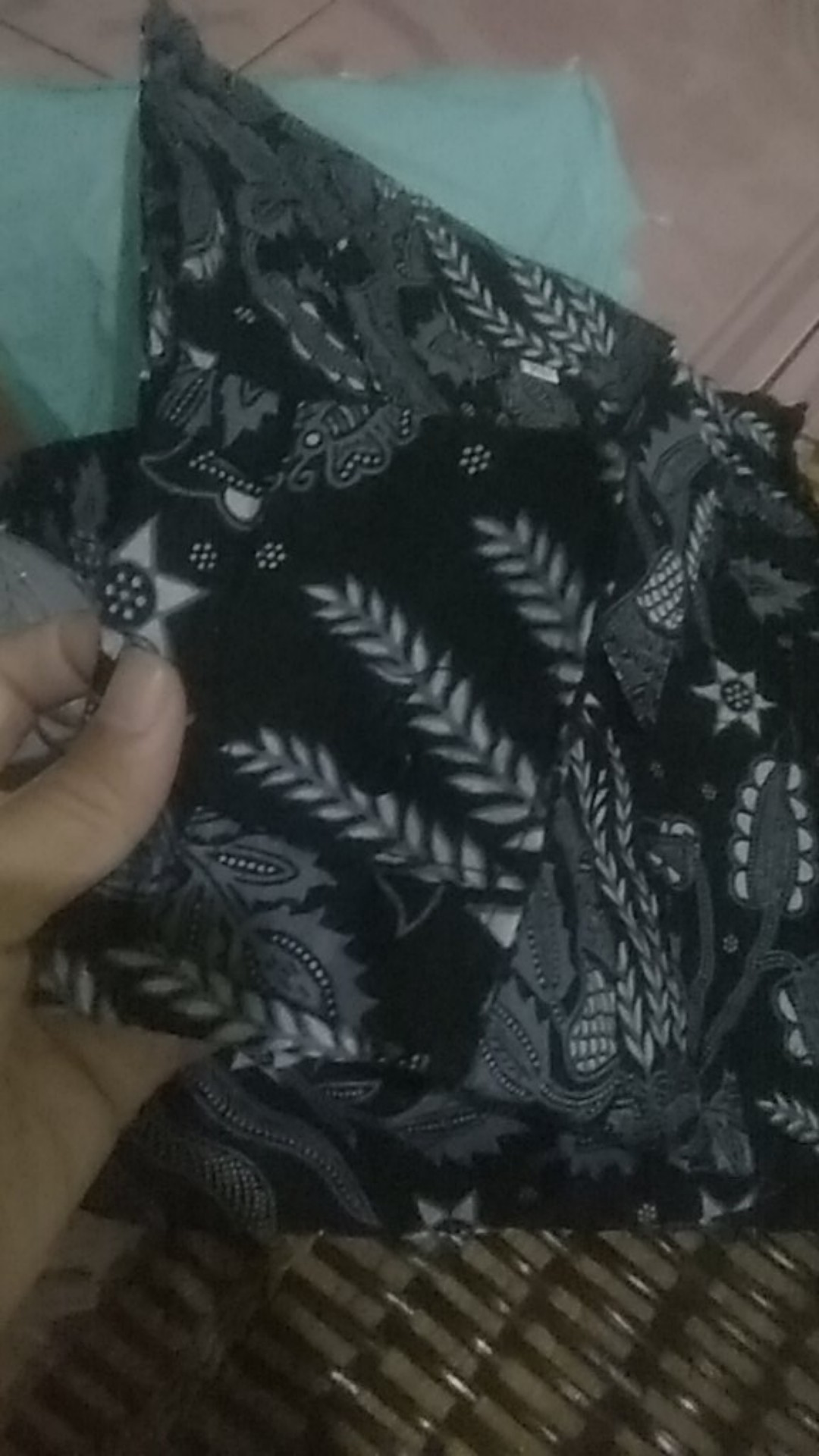 (termurah + Tile Premium) Couple Batik Tile Mutiara 3d Carisa Manggar Selendang