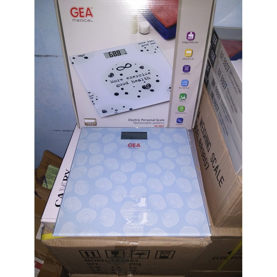 Timbangan Digital Gea Super Slim EB 9370 - Akurat dan Praktis
