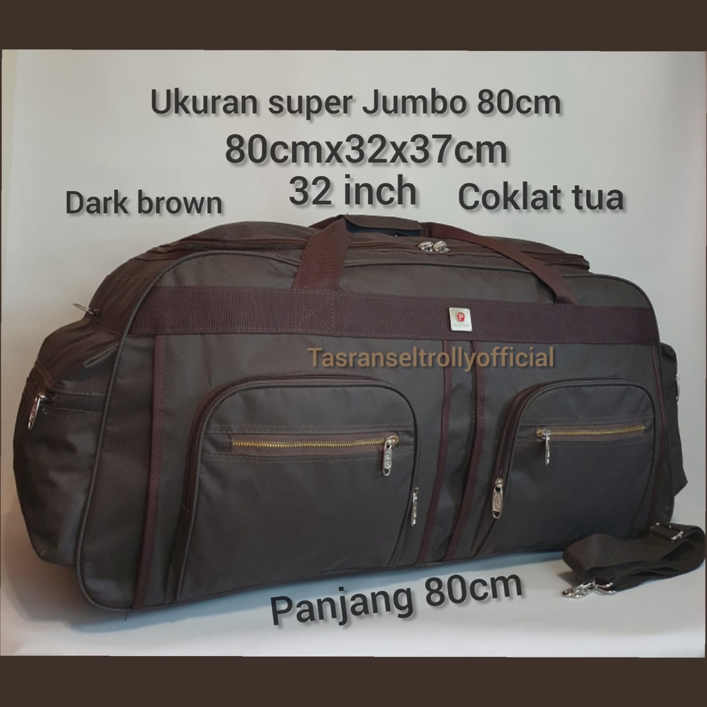 Tas Pakaian Polo Interclub 80cmx32x37cm ukuran super Jumbo100%original8