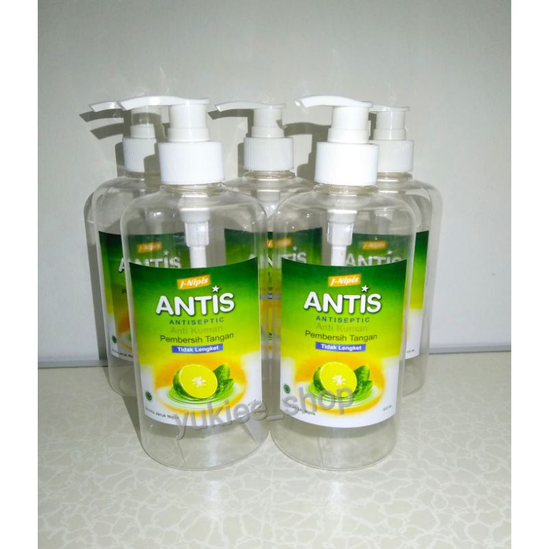 ANTIS GEL / CAIR KEMASAN BOTOL PUMP 500ML