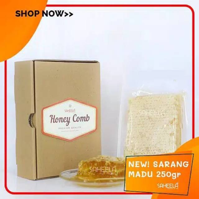 

SARANG MADU MURNI UTUH SAHEELA 250 GRAM