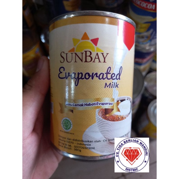 #SUSU#EVAPORASI#SUNBAY#380GRM# EVAPORATED#MILK#CREAMER#