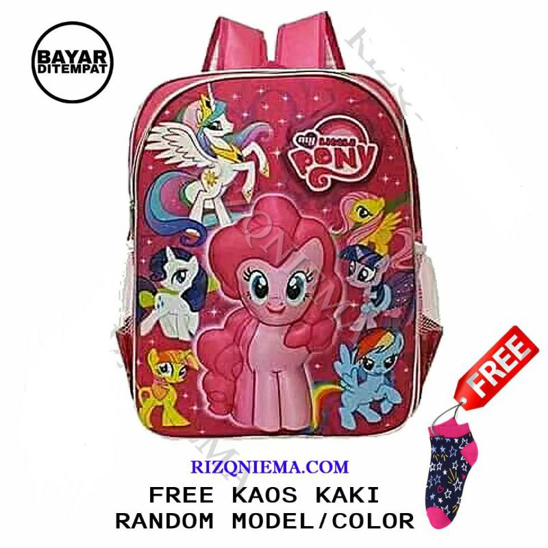 tas anak kudapony tas unicorn tas anak tk dan sd