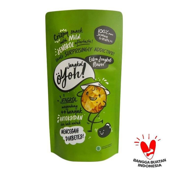 

Oyoh Jengkol Kerupuk Jengkol Rasa Original - 80gr