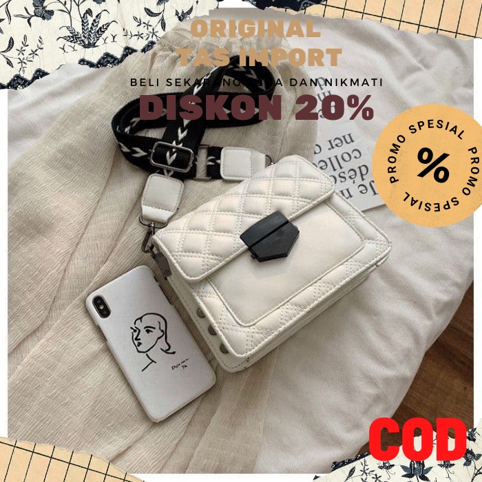 TAS WANITA KERJA ELEGAN TAS SLEMPANG SB201149