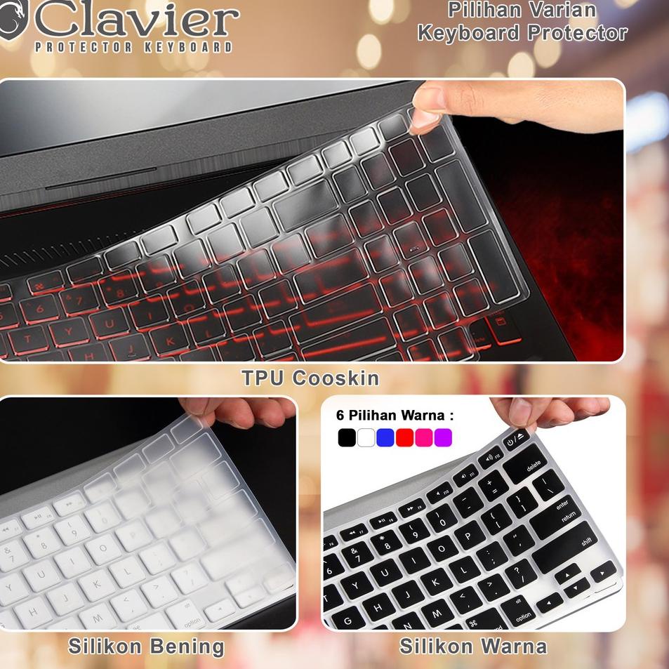 Cover Keyboard Screen Protector Garskin Laptop Anti Gores Asus X441 X441B X441BA X441M X441MA X441MAO Cooskin Clear Anti Glare Bening Metalik Karbon