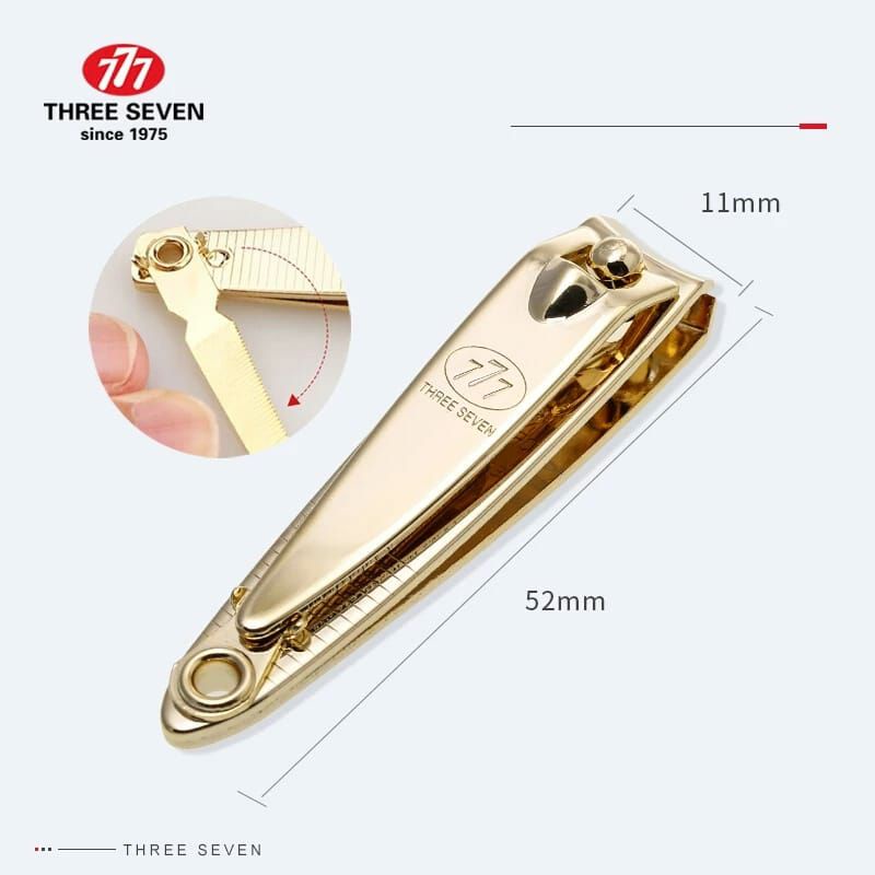 ORIGINAL 777 Gunting Kuku M Medium Size N-602 | THREE SEVEN Nail Clipper Pedicure Made In Korea