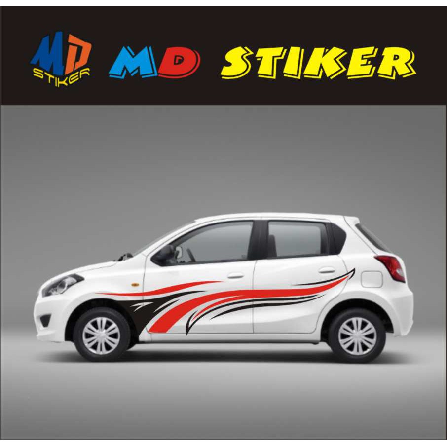 Sticker Cutting Stiker Mobil Datsun Stiker Mobil Ayla Stiker Mobil Agya Stiker Mobil Brio Shopee Indonesia