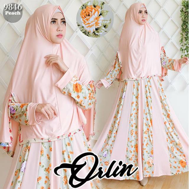 ORLIN SYARI Baju Muslim Maxi