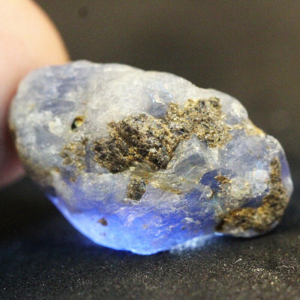 29.90CT. Blue Sapphire Burma Mogok Rough Natural
