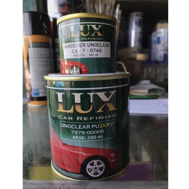 Clear Coat Pernis Penta Lux Unoclear PU Doff + Hardener 250gr