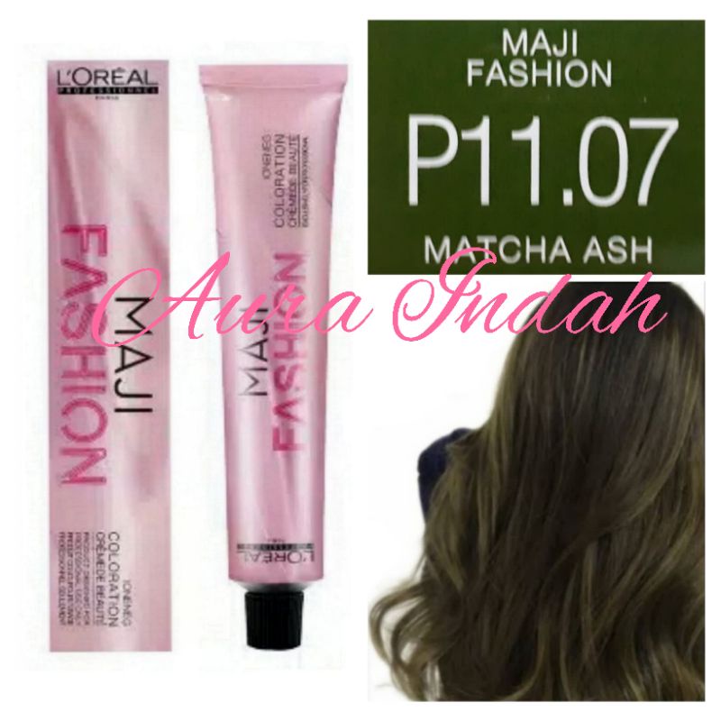 LOREAL MAJIFASHION NO. P11.07 MATCHA ASH