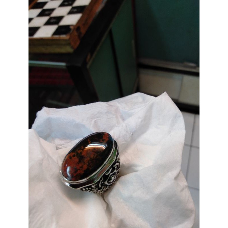 cincin batu bacan kembang natural 02