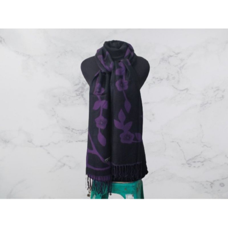 SYAL MOTIP BUNGA RANTAI//SCARF MOTIP BUNGA//PHASMINA MOTIP BUNGA