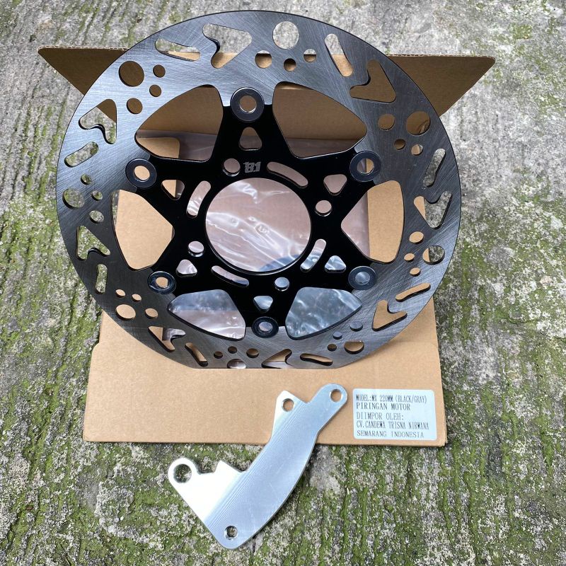 DISC PIRINGAN CAKRAM DEPAN PSM BEAT VARIO SCOOPY SPACY UKURAN 220 MM/PIRINGAN DEPAN PSM 220 MATIC HO