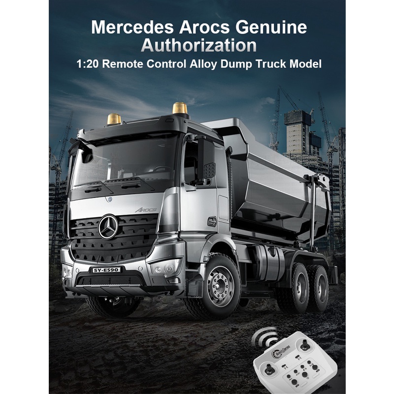 RC Dump truck E 590 Mercedes arocs