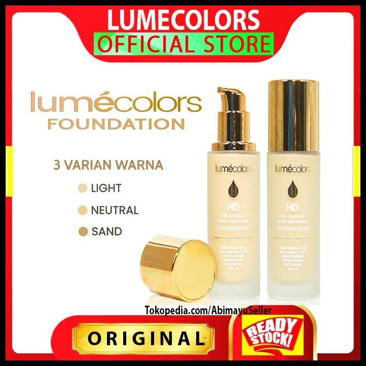 Daisy | Lumecolors Foundation Original Official Hd Full Coverage Ultra Lightwe