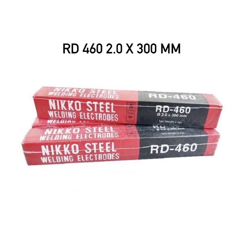 (2 Kg) Kawat Las Nikko Steel RD 460 2.0 x 300 MM