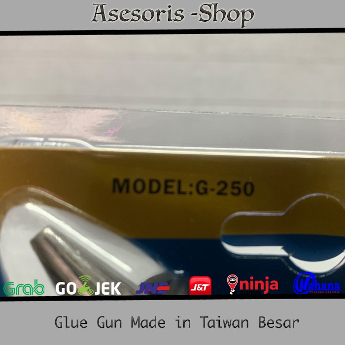 

Hot Melt Glue Gun G-250 / Lem Tembak BESAR G-250 made in Taiwan SF6