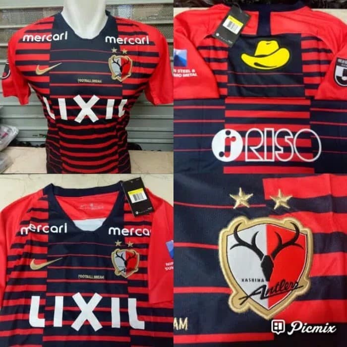 JERSEY BOLA KASHIMA ANTLERS HOME 2019/2020 GRADE ORI Import