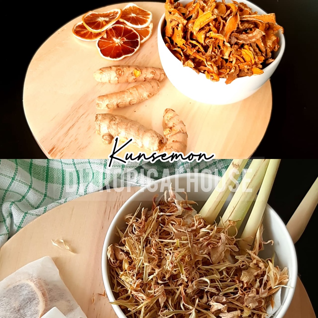 

Teh Herbal KunSeMon ( Kunyit Sereh Lemon)