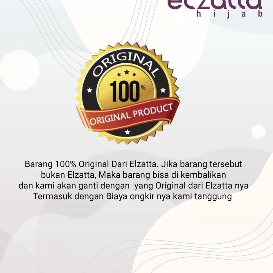 BERGO ELZATTA KERUDUNG HIJAB JILBAB KRUDUNG BERGO INSTAN  LANGSUNG HITAM PUTIH POLOS ELZATA ZARIA CA
