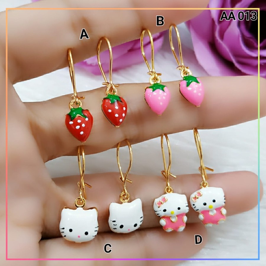 Anting xuping anting anak karakter lapis emas gold AA 013