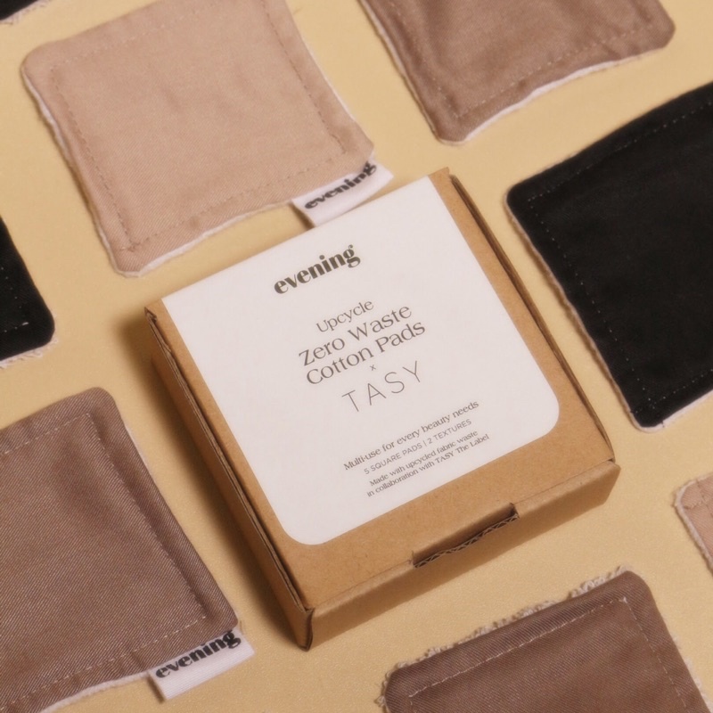 Upcycle Zero Waste Cotton Pads | TASY x evening.co