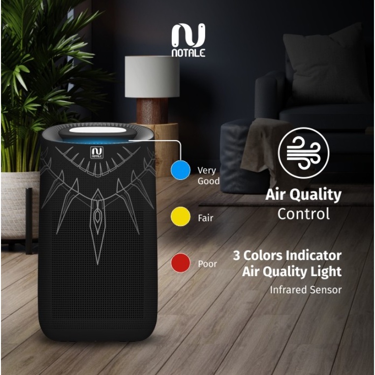 Notale Smart Air Purifier UV Marvel Series Pembersih Udara Debu Virus