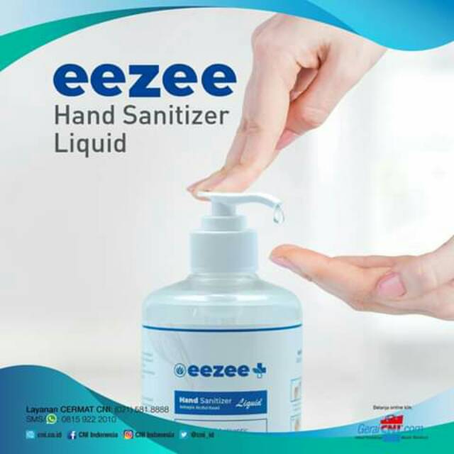 CNI eeZee Hand Sanitezer Liquid isi 500ml
