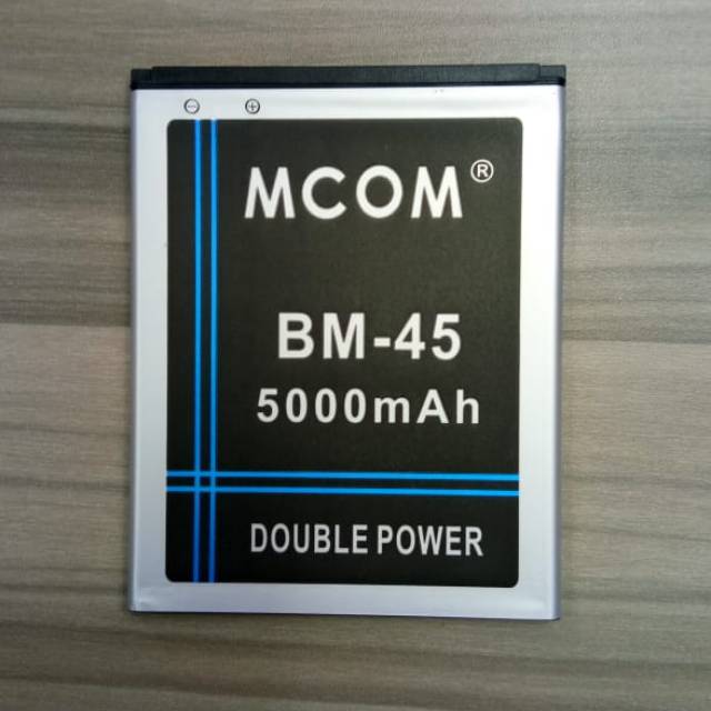Battery baterai mcom BM45 XIAOMI REDMI note 2 double power 5000mah