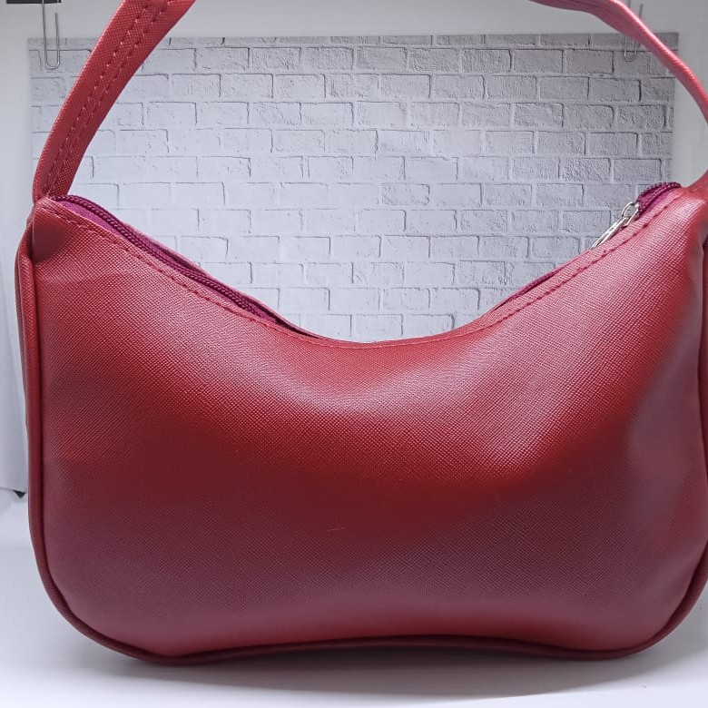 tas selempang tenteng wanita warna merah kuning ungu cream coklat pink real foto ready stok