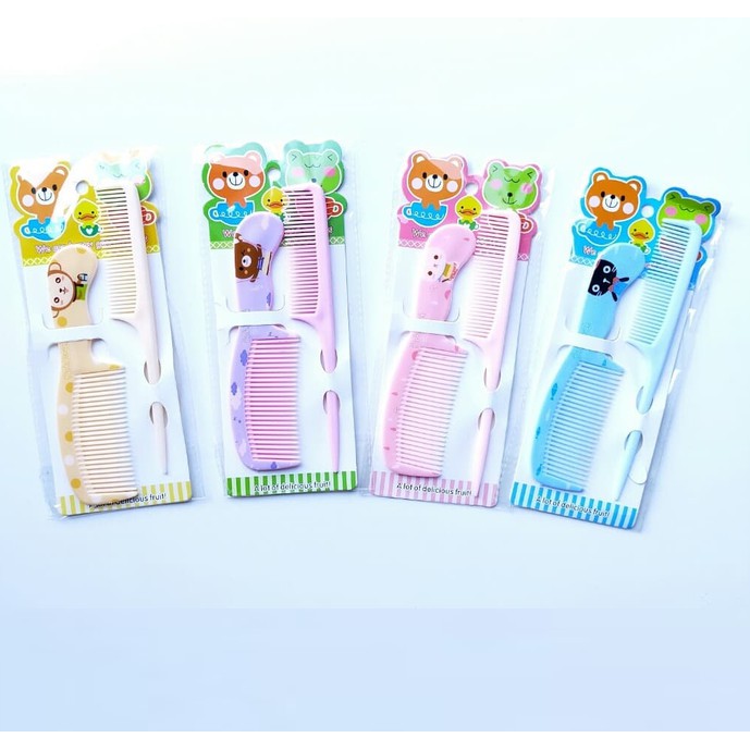 Sisir Karakter Mini SET ISI 2 / Sisir Karakter / Sisir Rambut Anak / Hair Comb