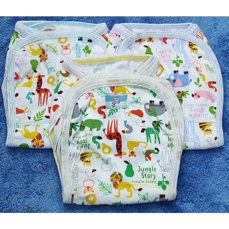 12PCS POPOK BAYI KAIN TALI-POPOK BAYI JAY JAY ROTARY-POPOK JAY JAY DOUBLE-