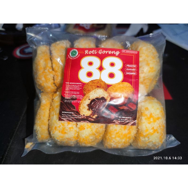 Roti Goreng Coklat isi 10