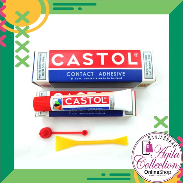 

LEM CASTOL CONTACT ADHESIVE 21CCM dan 14 CCM