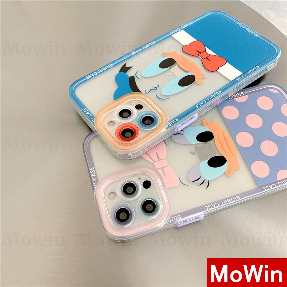 Mowin - iPhone 13 Pro Max iPhone Case Silicone Soft Case Clear Case Square Edge Angel Eye Protection Camera Lens Cute Cartoon For iphone 11 iphone 12 pro max iphone 7 plus iphone 8 plus iphone xr xs max Pro 12 11 Max XS 7/8/S X/XS 13 pro Plus XR Plus/8