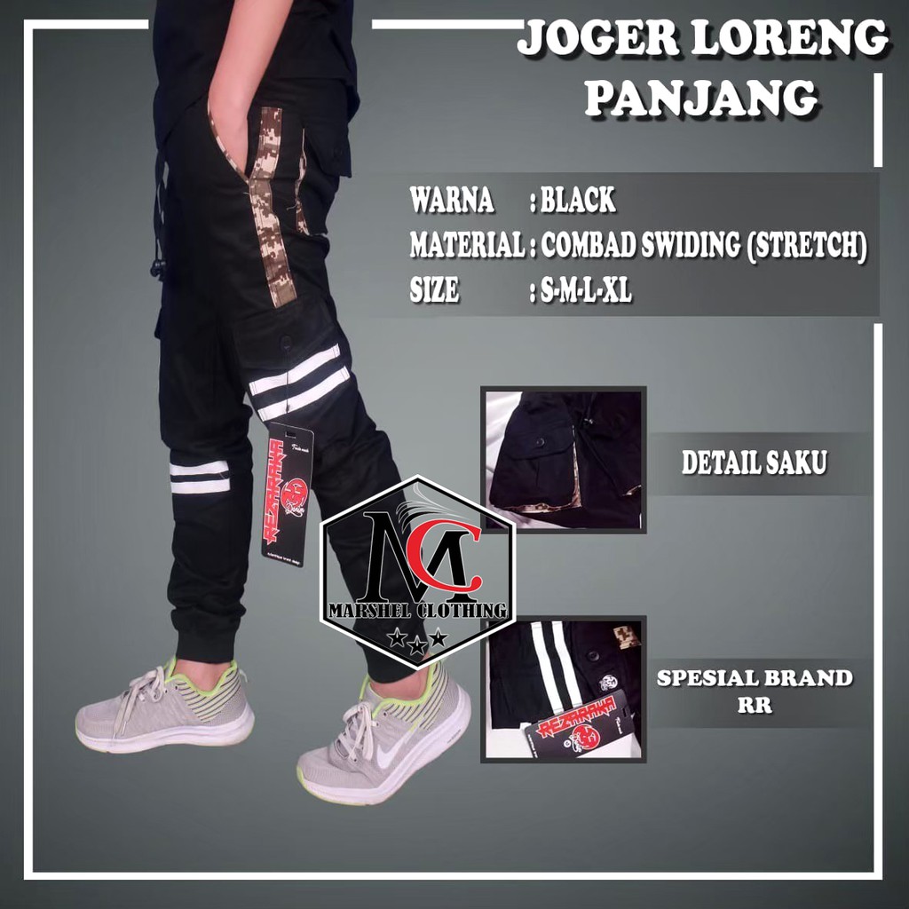 RCL - Chimmyshopid - Avolet Celana Jogger Cargo / Celana Panjang Jogger Cargo S.M.L.XL