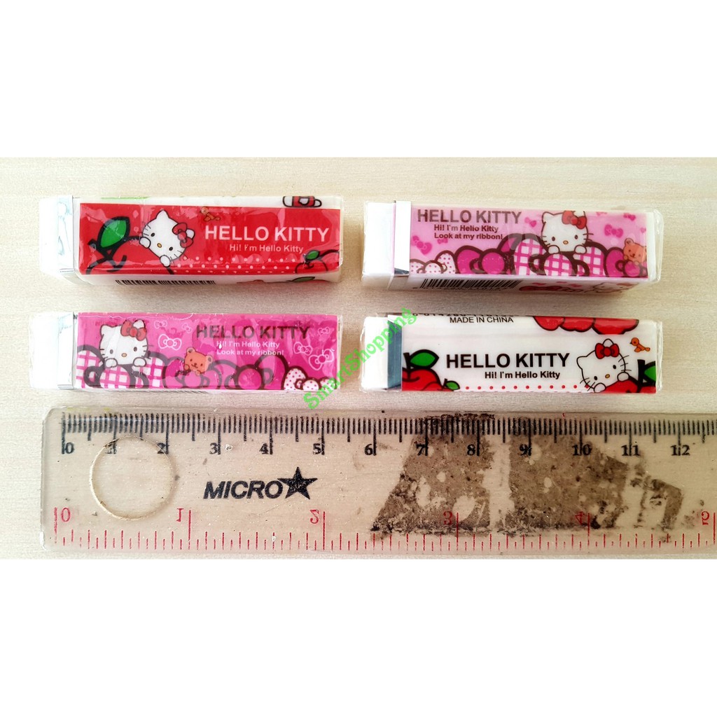 

Penghapus Pensil Motif Hello Kitty Pendek 5cm