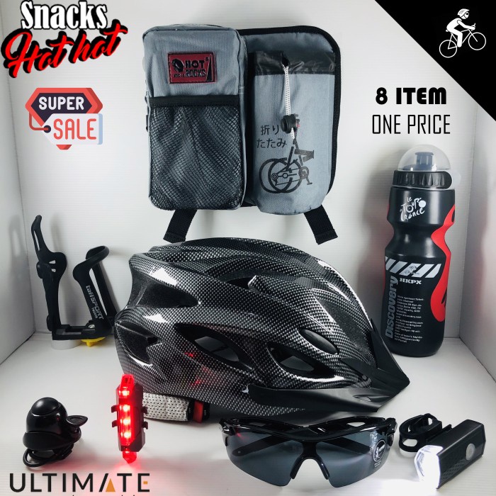Helm Sepeda "Paket Sepeda Ultimate" BEST SELLER