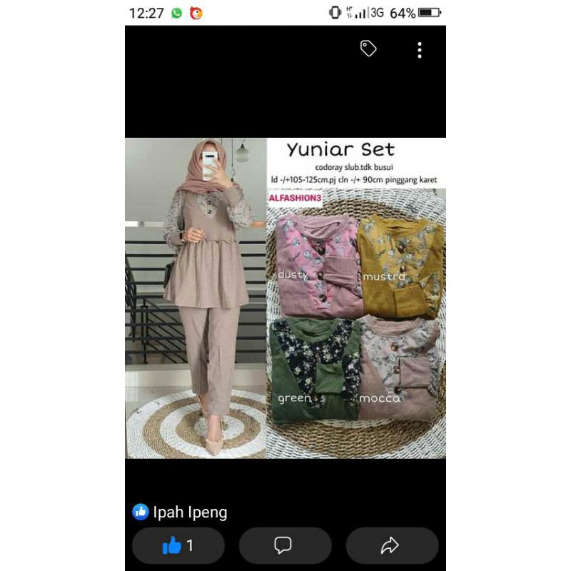 Yuniar set ori alfashion