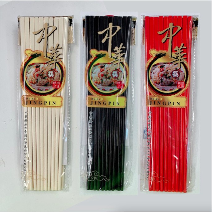 Sumpit Melamin 1 Pack Isi 10 Pasang Alat Makan Korea Chopstick Cutlery Set Plastik