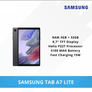 Samsung Galaxy Tab A7 Lite 3/32 GB T225 Garansi Resmi