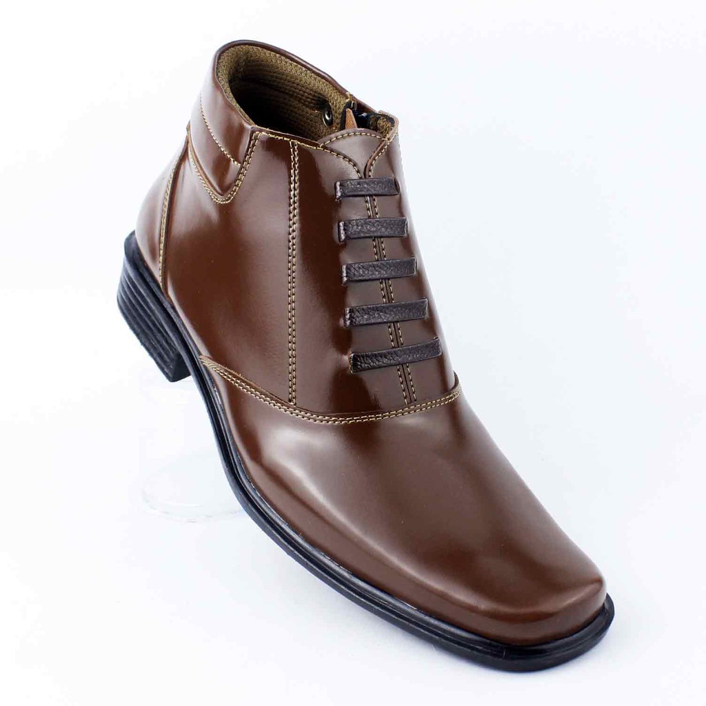 Sepatu PDH Pria Casual Pantofel Boots Resleting SL 02 CK