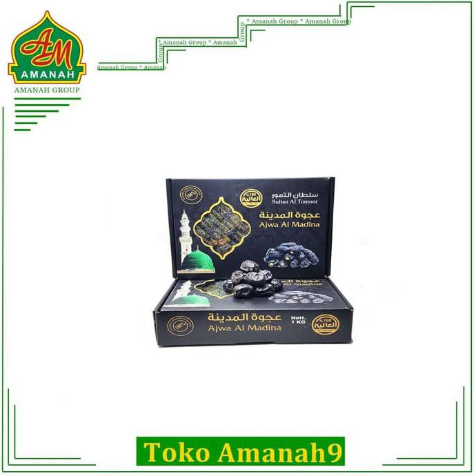 

Kurma Ajwa Al-Madina 1Kg Premium / Kurma Nabi / Kurma Ajwa Original Mudikulo.Com1