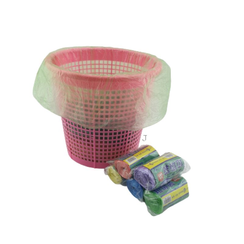 Plastik Sampah Roll / Plastik Sampah isi 10 pcs uk 45 x50 Warna