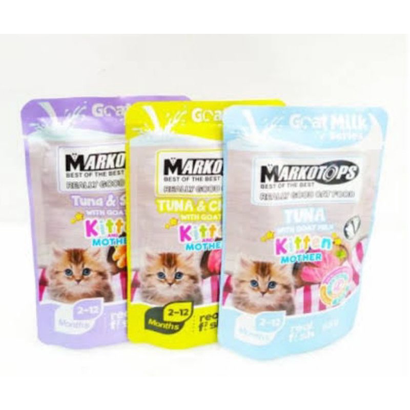 MARKOTOP POUCH KITTEN (WET FOOD) ALL VARIAN